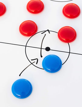 FORZA 45cm x 30cm Coaching Tactics Boards | 13 Sport Options | Double-Sided Design