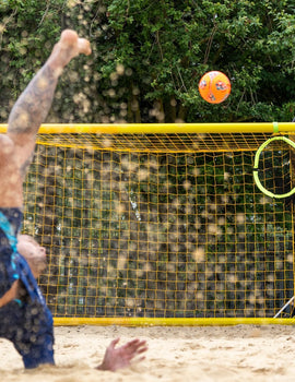 FORZA Football Target Net & Ball Bag | 2-in-1 Ball Storage & Goal Target for Football Training – 10 Ball Capacity - Durable & Easy to Attach