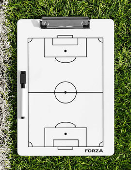FORZA Coaching Clipboard | 13 Sports Available | Wipe Clean Tactic Board