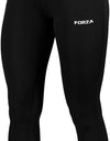 FORZA Women’s Base Layer Leggings [XS-XL] | Thermal Compression Sports Tights for Running, Gym, Yoga, Football | Quick Dry, Sweat Wicking & Anti-Odour