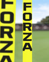 FORZA Astro Slalom Poles + Bases - 5ft/6ft High | Sports Training Slalom Poles With Spring Back | Improve Agility/Speed/Footwork | Rubber Base Included
