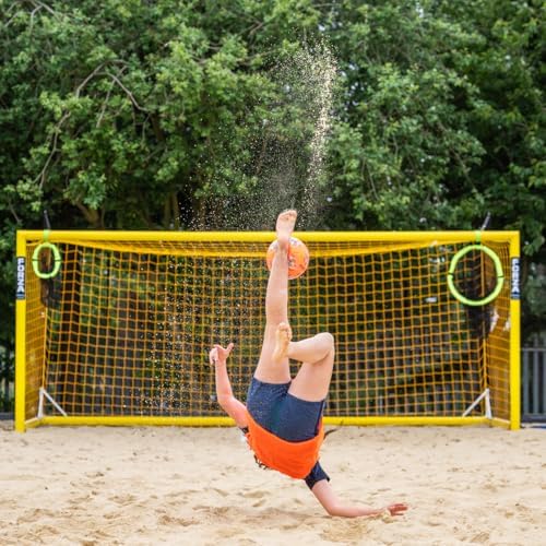 FORZA Football Target Net & Ball Bag | 2-in-1 Ball Storage & Goal Target for Football Training – 10 Ball Capacity - Durable & Easy to Attach