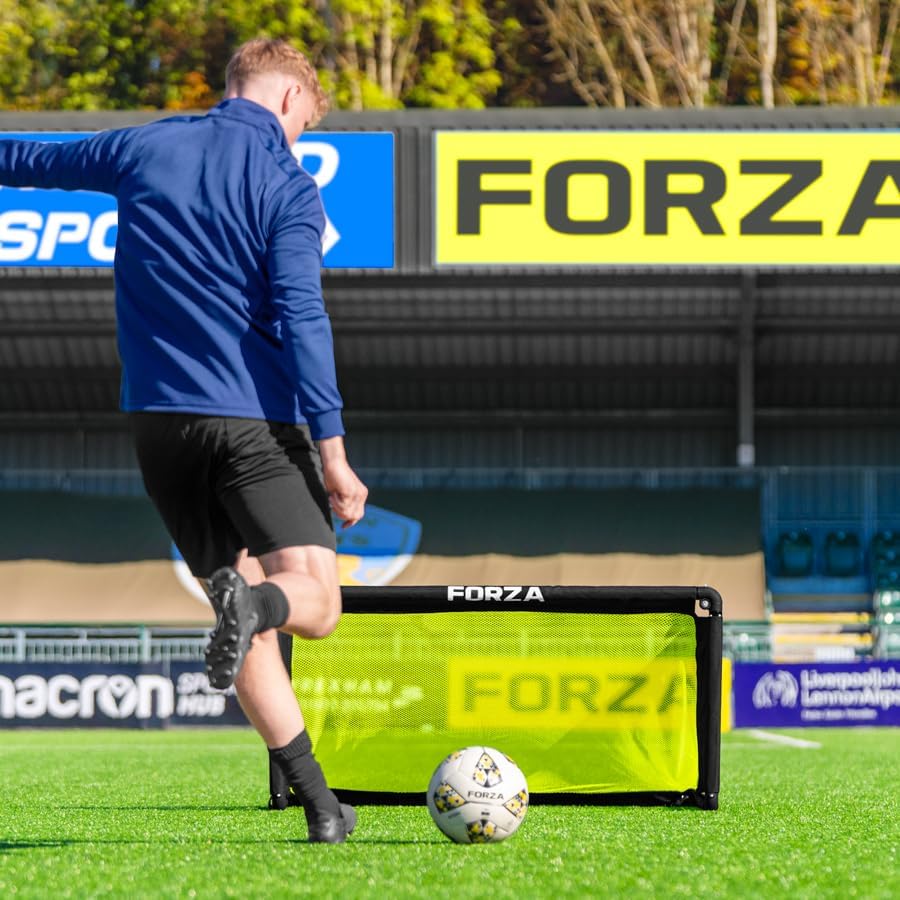 FORZA POD Goal Lite | Lightweight ALU40 Portable Football Goal – Portable & Assembles in Seconds – Ideal for Training, Matches & Garden Play – 4ft, 5ft & 6ft Sizes