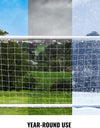FORZA 8ft x 4ft Football Goal | Durable All Weather uPVC with Quick & Easy Assembly - Optional Target Sheet, Football & Carry Bag - Ideal for Home Gardens and Clubs