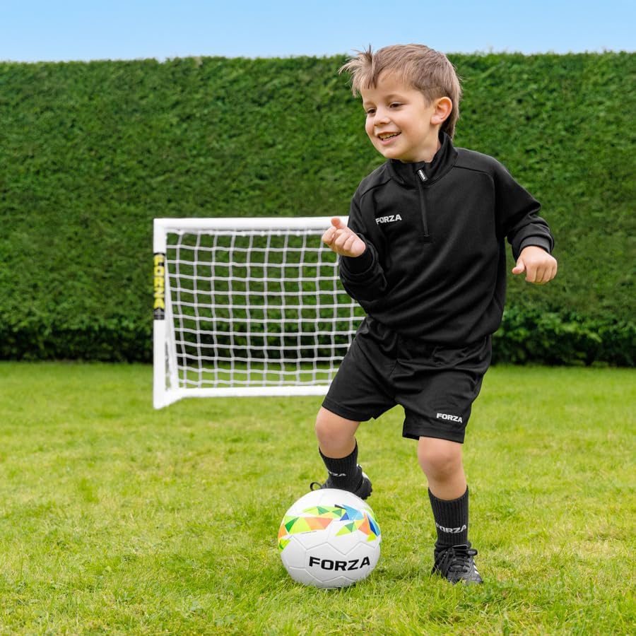FORZA Garden Football | Lightweight Recreational Ball for Kids - Ideal for Garden & School Play [Size 3, 4 & 5]