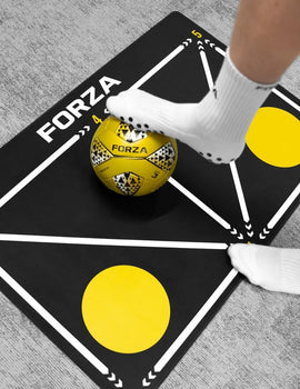 FORZA Elite Football Control & Technique Training Mats | Elite Training Mat with Arrows & Anti-Slip Rubber | Upgrade Your Technique