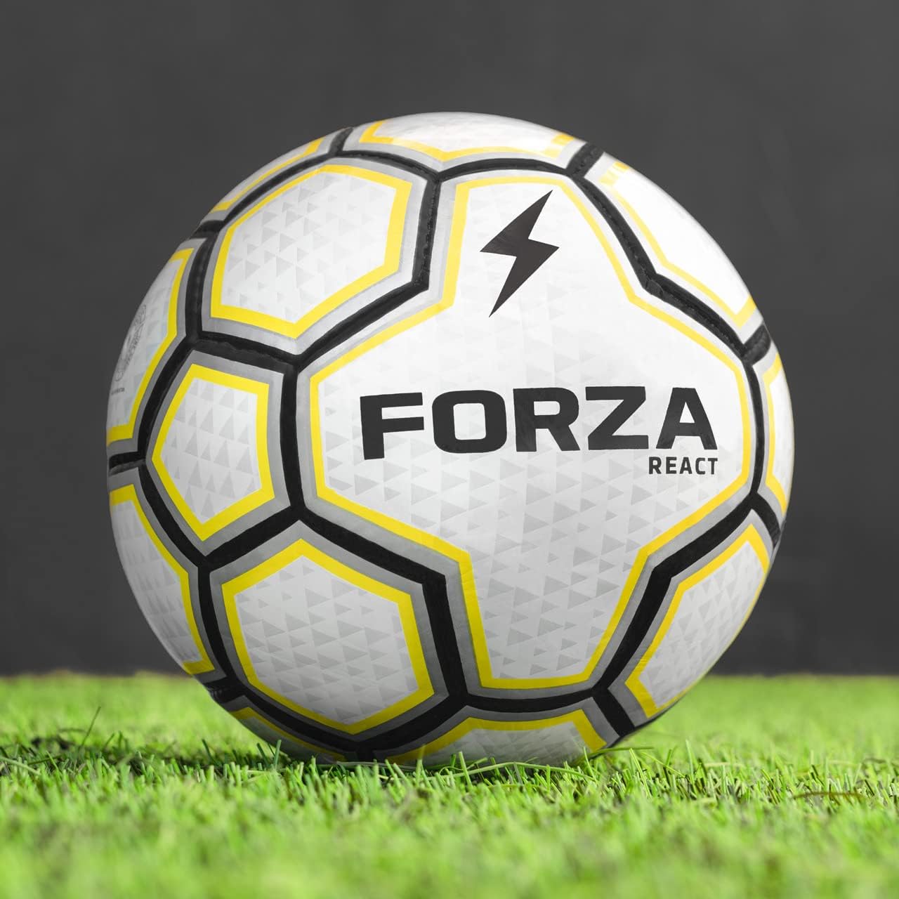 FORZA Pro GK React Footballs (Irregular Bounce) - Size 5 Football & Size 4 Football | Ball To Improve Goalkeeper Reflexes & Player Reactions | Football Training Equipment
