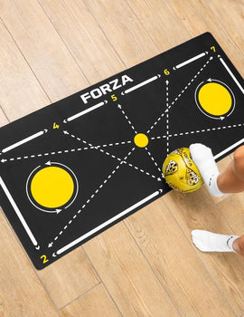 FORZA Elite Football Control & Technique Training Mats | Elite Training Mat with Arrows & Anti-Slip Rubber | Upgrade Your Technique