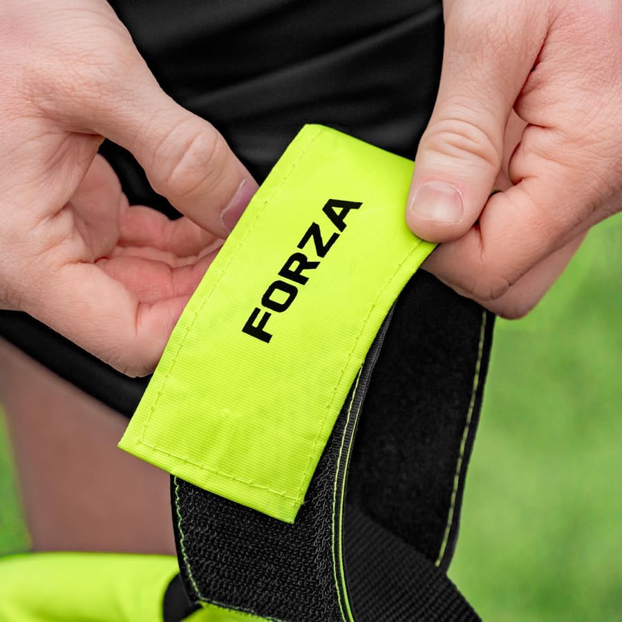 FORZA Football Target Net & Ball Bag | 2-in-1 Ball Storage & Goal Target for Football Training – 10 Ball Capacity - Durable & Easy to Attach