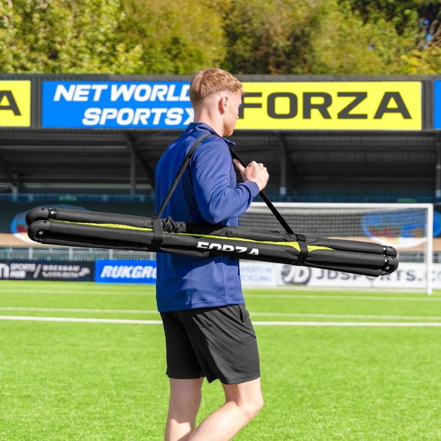 FORZA POD Goal Lite | Lightweight ALU40 Portable Football Goal – Portable & Assembles in Seconds – Ideal for Training, Matches & Garden Play – 4ft, 5ft & 6ft Sizes