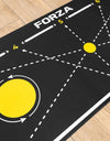 FORZA Elite Football Control & Technique Training Mats | Elite Training Mat with Arrows & Anti-Slip Rubber | Upgrade Your Technique