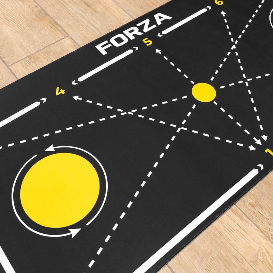 FORZA Elite Football Control & Technique Training Mats | Elite Training Mat with Arrows & Anti-Slip Rubber | Upgrade Your Technique