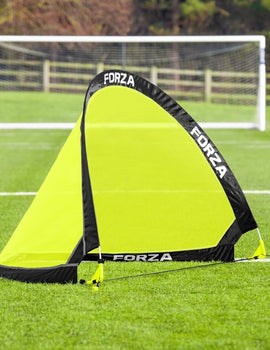 FORZA Flash Pop-Up Football Goals [2.5ft, 4ft or 6ft] - Portable Goal Posts for Shooting Practice - Pop-Up in Minutes | Single or Pair of Goals
