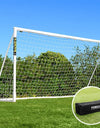 FORZA 12ft x 6ft Football Goal | All Weather uPVC Garden Goals with Quick and Easy Assembly - Optional Training Football, Target Sheet & Carry Bag