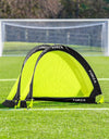 FORZA Flash Pop-Up Football Goals [2.5ft, 4ft or 6ft] - Portable Goal Posts for Shooting Practice - Pop-Up in Minutes | Single or Pair of Goals