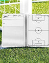 FORZA Football Coaching & Planner Notebook - A4/A5 Size Options | 100 Page Tactical Planner/Organiser | Coaches Tactic Folder | Matchday Football Tactics Board
