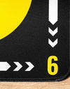 FORZA Elite Football Control & Technique Training Mats | Elite Training Mat with Arrows & Anti-Slip Rubber | Upgrade Your Technique