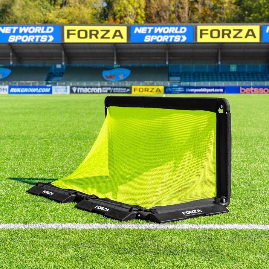 FORZA POD Goal Lite | Lightweight ALU40 Portable Football Goal – Portable & Assembles in Seconds – Ideal for Training, Matches & Garden Play – 4ft, 5ft & 6ft Sizes