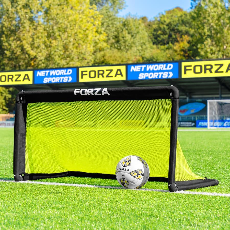 FORZA POD Goal Lite | Lightweight ALU40 Portable Football Goal – Portable & Assembles in Seconds – Ideal for Training, Matches & Garden Play – 4ft, 5ft & 6ft Sizes