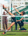 FORZA Pro Portable Football & Head Tennis Net - Adjustable Height, Reinforced Aluminium & Easy to Move