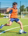 FORZA Training Bibs [10 Pack] - Pro Football Training Vests Sizes | Multi-Sport Bibs | Kids/Adult Bib | Football Bibs | Training Equipment