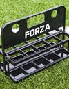 FORZA 10 Water Bottles & Carrier [750ml] - BPA Free Plastic - Variety Of Colours (Black)