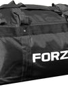 FORZA Large Football Kit Holdall - Black Sports Bag | Durable Sports Gear Bag | Secure Zip Fastening | 95L Capacity | Splash Proof Design