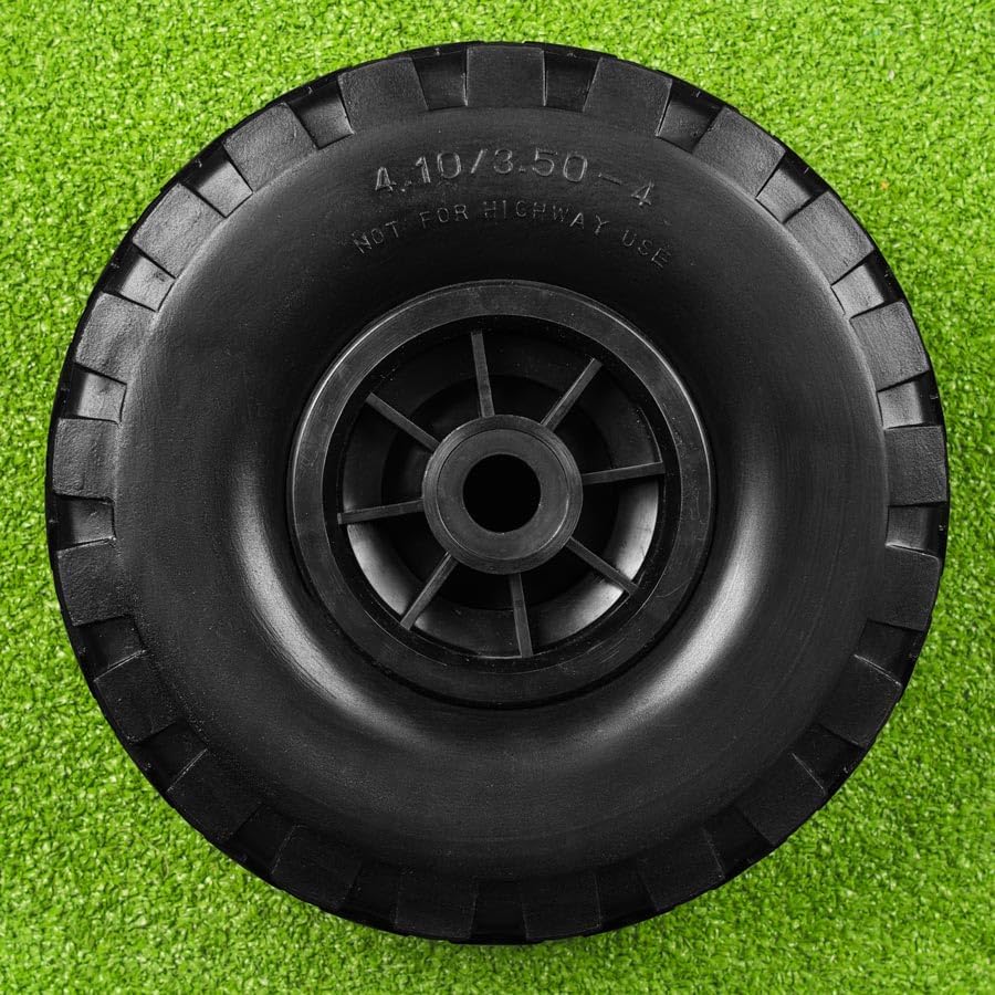 FORZA ALU110 Football Goal Replacement Wheel – Heavy-Duty 360° & Lever Wheels – Durable Micro-Cellular PU Tyre – UV Stabilised – 220kg Load Capacity – Suitable for All Surfaces