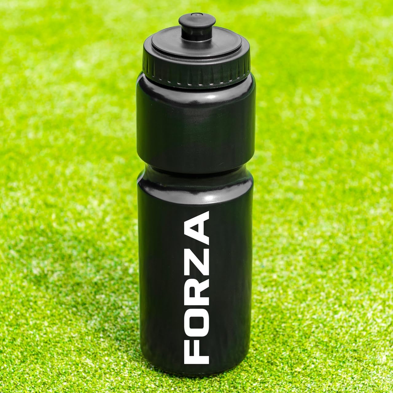 FORZA 10 Water Bottles & Carrier [750ml] - BPA Free Plastic - Variety Of Colours (Black)