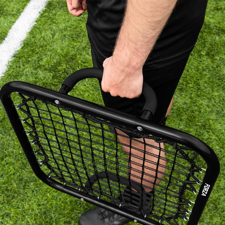 FORZA Handheld Football Rebounder - Football Rebound Net For Goalkeeper Training
