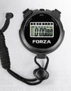 FORZA Stopwatch | Multi-Functional Sports Stopwatch Timer for Coaches, Athletes and Schools with Water-Resistant, Easy-to-Read Display - Choose Your Colour! (Black, Pack of 1)
