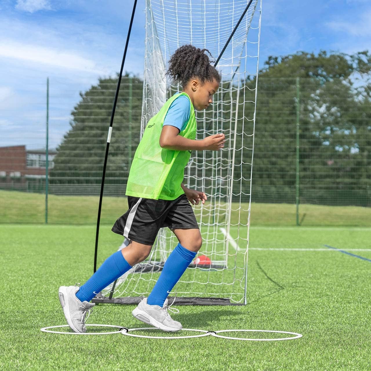 FORZA Agility Rings [12-Pack] - Versatile Multi-Sport Training Set for Football and Fitness