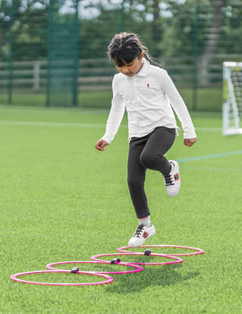 FORZA Agility Rings [12-Pack] - Versatile Multi-Sport Training Set for Football and Fitness