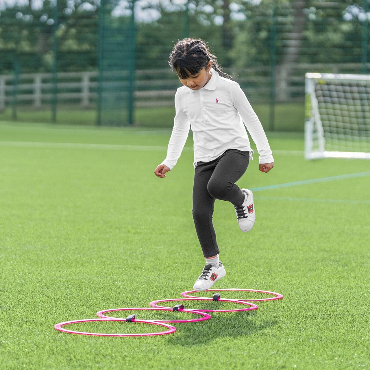 FORZA Agility Rings [12-Pack] - Versatile Multi-Sport Training Set for Football and Fitness