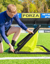 FORZA POD Goal Lite | Lightweight ALU40 Portable Football Goal – Portable & Assembles in Seconds – Ideal for Training, Matches & Garden Play – 4ft, 5ft & 6ft Sizes