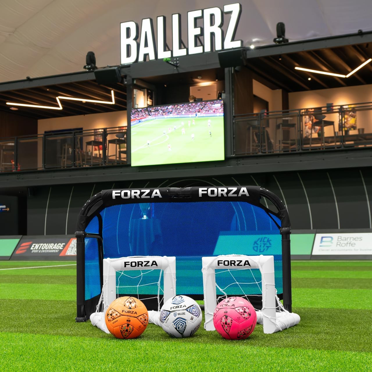 FORZA Icon Pro Match Football - Size 3, 4 & Size 5 Balls | Match Balls for Football | Football Match Balls | Footballs for Matches