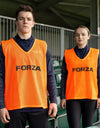 FORZA Training Bibs [10 Pack] - Pro Football Training Vests Sizes | Multi-Sport Bibs | Kids/Adult Bib | Football Bibs | Training Equipment