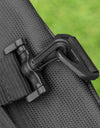 FORZA Large Football Kit Holdall - Black Sports Bag | Durable Sports Gear Bag | Secure Zip Fastening | 95L Capacity | Splash Proof Design