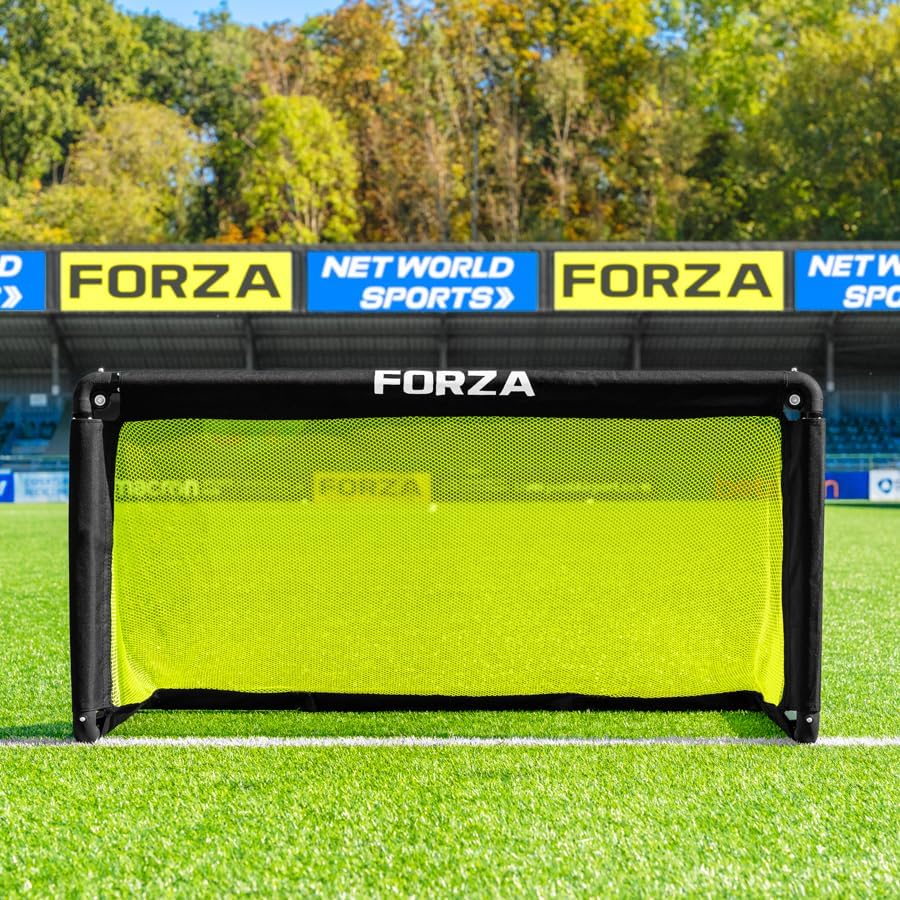 FORZA POD Goal Lite | Lightweight ALU40 Portable Football Goal – Portable & Assembles in Seconds – Ideal for Training, Matches & Garden Play – 4ft, 5ft & 6ft Sizes