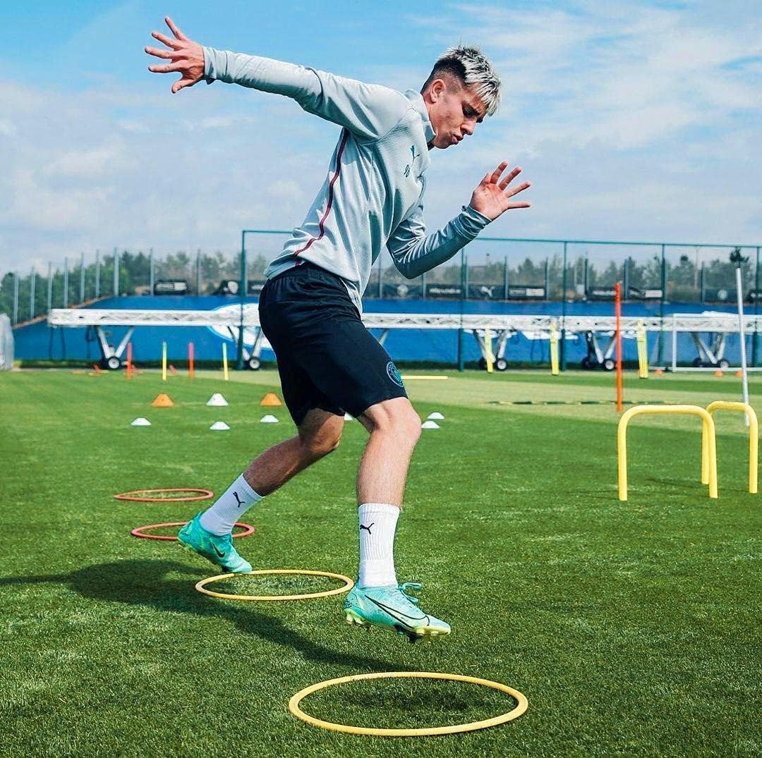 FORZA Agility Rings [12-Pack] - Versatile Multi-Sport Training Set for Football and Fitness