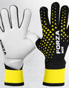 FORZA NGE Goalkeeper Gloves | Pro-Level Strapless GK Gloves [2 Colours & 8 Size Options] - High Performing, Ultra-Durable Latex