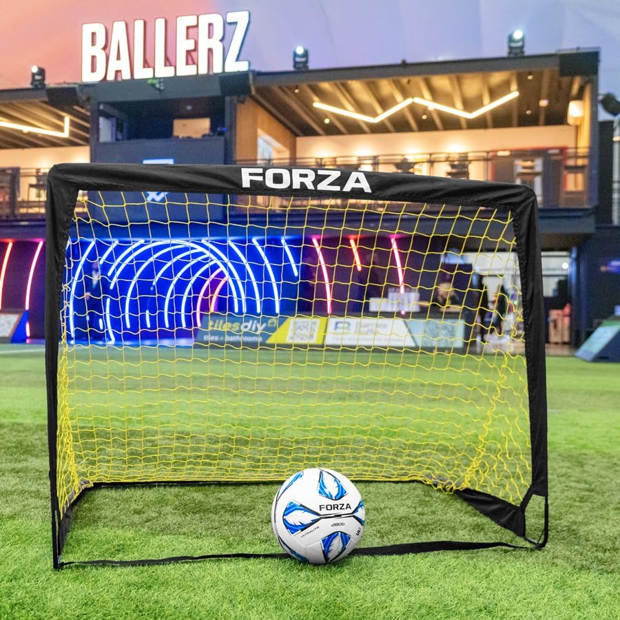 FORZA Lite & UltraLite Football [Sizes 3,4 & 5] | Lightweight Training Ball for Youth & Injury Rehab | Low Impact Ball for Heading Drills, Recovery & Schools