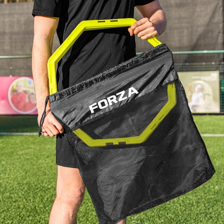 FORZA Agility Training Octa Rings [Pack of 6] | Football Training Equipment | Multi-Sport Agility Ring Set | Speed Training Equipment | Sports Equipment