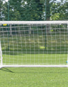 FORZA PVC Football Goal With Pro Target Sheet [6ftx 4ft] | Kids Training Equipment - Garden & Target Sheet | Premium PVC Locking - Weatherproof Design