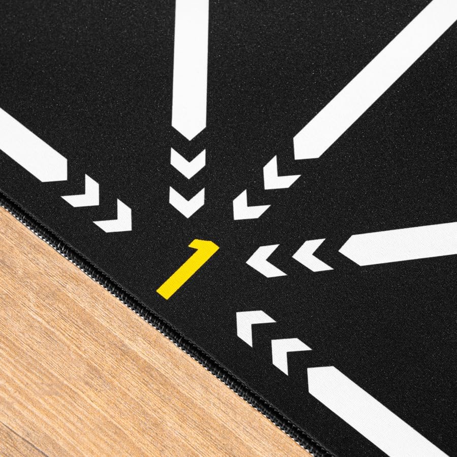 FORZA Elite Football Control & Technique Training Mats | Elite Training Mat with Arrows & Anti-Slip Rubber | Upgrade Your Technique