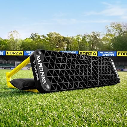 FORZA Wave Football Rebound Board [Standard or XL] 4-in-1 Portable Rebounder, 7kg Heavy Duty for Max Stability | Optional Reaction Lights!