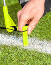 FORZA Flash Pop-Up Football Goals [2.5ft, 4ft or 6ft] - Portable Goal Posts for Shooting Practice - Pop-Up in Minutes | Single or Pair of Goals