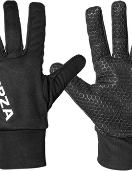 FORZA Winter Thermal Sports Grip+ Gloves – Insulated Fleece Lining, Hex Gel Grip, Water Resistant & Windproof – Sizes 4–11 – Ideal for Football, Rugby, Running & Outdoor Sports