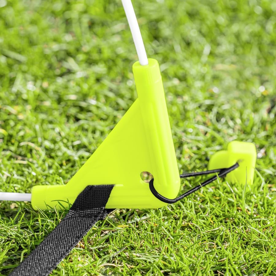 FORZA Flash Pop-Up Football Goals [2.5ft, 4ft or 6ft] - Portable Goal Posts for Shooting Practice - Pop-Up in Minutes | Single or Pair of Goals