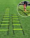 FORZA Speed & Agility Training Ladder – Adjustable Plastic Rungs with Durable Nylon Edges – Available in 3m & 6m Lengths – Ideal for Football, Rugby & Fitness Training